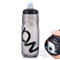 22 x Brand New PFLife bicycle water bottle BPA free, cycling water bottle with nozzle leak-proof 750m white black, sports bottle for bicycle, gym, outdoors, sports leisure black, 25oz 750ml  - RRP €479.16