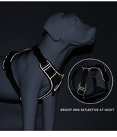 7 x Brand New BT Bear Multipurpose Dog Harness, Oxford No Pull Reflective Safety Adjustable Vest with Handle Easy On and Off for Small Dogs Medium Large Dogs Black, XL  - RRP €142.8