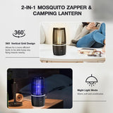 1 x RAW Customer Returns Mosquito Killer Lamp, Electric Mosquito Killer Lamp 4000mAh USB Rechargeable Fly Insect Trap 360 UV Electric Mosquito Killer Night Light Indoor Outdoor Powerful Attractive Night Light - RRP €30.99