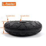 1 x RAW Customer Returns 200MM Electric Scooter Tires with Wheel Hubs 8 Scooter Tire Pressure -Electric Vehicle Aluminum Alloy Wheel Pneumatic Tire wheel  - RRP €29.99