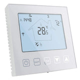 1 x RAW Customer Returns KETOTEK Thermostat WiFi 3A for underfloor heating water and boiler gas boiler Compatible with Alexa, Tuya Smart Life APP, Intelligent room thermostat underfloor heating water programmable white - RRP €47.99