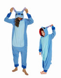 1 x RAW Customer Returns RandWind Animal Adult Onesie Halloween Costumes Animals Sleeping Pajamas BlueStitch-S  - RRP €28.99