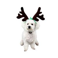 3 x Brand New RDWESZOD Dog Reindeer Antlers Christmas Headband Classic Elk Hat Headwear Pet Costumes Accessories A  - RRP €57.6