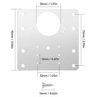 29 x Brand New 4 pieces hinge for kitchen doors, door hinge repair plate - RRP €626.4