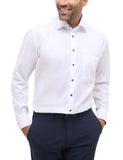 1 x RAW Customer Returns ETERNA men s poplin shirt Comfort FIT 1 1 white 43 H 1 1 - RRP €58.81