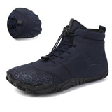 1 x RAW Customer Returns YisiNP Winter Boots Men Barefoot Shoes Women Lined Warm Comfortable Outdoor Boots - RRP €58.8