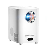 1 x RAW Customer Returns Projector, 10000 lumens, mini projector, BYINTEKX15 autofocus keystone correction 6D, Android 11.0, portable film projector 720p supported for children s gift, home cinema, compatible with smartphone laptop MP3 - RRP €108.35