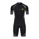 1 x RAW Customer Returns ZCCO Men s Wetsuits 1.5 3mm Premium Neoprene Back Zip Short Sleeve Diving Suit for Spearfishing Snorkeling Surfing Canoeing Wetsuits 3mm, XXL  - RRP €48.99