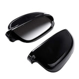 1 x RAW Customer Returns Mirror cover housing suitable for VW Golf 5 free choice of quantity black, left and right 2 pieces  - RRP €29.99