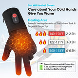 1 x RAW Customer Returns Electronic Heated Gloves for Men and Women, Winter Thermal Arthritis Heated Gloves Rechargeable Battery Hand Warmer for Skiing Motorcycling Fishing Hiking Hunting - RRP €99.99