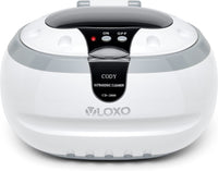 1 x Brand New Ultrasonic cleaning machine Ultrasonic cleaner Ultrasonic device 600ml - VLOXO for glasses watches jewelry earrings rings necklaces razors dentures tools - Used - RRP €26.21