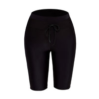 1 x RAW Customer Returns ZDQ Summer Swim Shorts Women Short Leggings Swim Trunks Women UV Protection Swim Shorts Lightweight Board Shorts Water Sports Breathable Swim Shorts Short Swimming Sports Pants Black S - RRP €26.65