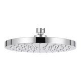 1 x RAW Customer Returns KES Rain Shower Head Rain Shower Head with Anti-Limescale Nozzles Shower Head Rain Shower Round Built-in Shower Heads Bathroom Overhead Shower Large Overhead Shower 8 Inch Polished Chrome J201S8-CH - RRP €30.34