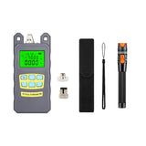 1 x RAW Customer Returns DAXGD 9 In 1 Fiber Optic FTTH Toolkit with FC-6S Fiber Cleaver and Optical Power Meter 5km Visual Fault Locator Wire Stripper - RRP €78.49