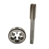 1 x RAW Customer Returns M13 1.25 Silver HSS Metric Tap and Die Set Thread Cutter and Round Thread Die Right Handed HSS Taper. - RRP €20.52