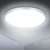 1 x RAW Customer Returns SUNZOS LED ceiling light round ceiling lamp 36W, 4250LM LED lamps ceiling lamps, neutral white 4000K ceiling light LED for lamp living room, bedroom, hallway, 23cm ceiling lamp LED - RRP €22.99