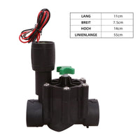 1 x RAW Customer Returns Aqualin 12-15V 3 4 inch DC solenoid valve irrigation valve suitable for automatic irrigation computer irrigation system - RRP €29.5