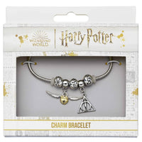 1 x RAW Customer Returns The Carat Shop Charm Bracelet, Harry Potter, Silver Plated - RRP €33.06