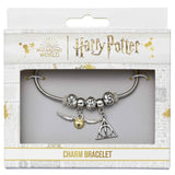 1 x RAW Customer Returns The Carat Shop Charm Bracelet, Harry Potter, Silver Plated - RRP €31.98