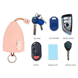 4 x Brand New Comioke Cute Key Bag 4PCS, PU Leather Key Bag Key Chain Case for Car Keys, Pull out Car Key Box - RRP €110.4