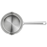 1 x RAW Customer Returns ZWILLING TrueFlow cooking pot set, 5 pieces, with pouring function, suitable for induction, stainless steel, silver - RRP €153.67