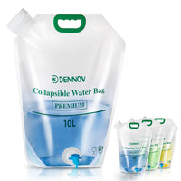 1 x RAW Customer Returns DN DENNOV 2023NEW Foldable Water Canister 3 10L , Foldable Water Canister, Emergency Water Bag, Water Canister Green  - RRP €10.07