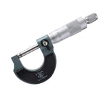 1 x RAW Customer Returns External Micrometer Metric 0-25mm High Precision with Carbide Tipped Anvils Metalworking Engineering and Mechanic Auto Repair Tool TOPWAY 401301 - RRP €15.76