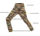 1 x RAW Customer Returns HANSTRONG GEAR H World EU Military Army Tactical Airsoft Paintball Shooting Pants Mens Combat Trousers with Knee Pads, Black - RRP €40.98