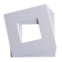 1 x Brand New LOKCASA white mounts, external size 21x29.7 cm DIN A4 for photo size 15x20 cm, 10 pieces - RRP €20.4