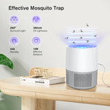 1 x RAW Customer Returns Insect killer, USB electric fly trap, mosquito trap mosquito lamp, mosquito killer lamp with light, fruit fly trap for kitchen indoor outdoor - RRP €18.99