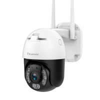 1 x RAW Customer Returns PANAMALAR WLAN 360 outdoor surveillance camera, 1080P outdoor camera with 355 90 swivel Alexa automatic tracking IP66 waterproof 50ft night vision human motion detection 2-way audio, MIPC - RRP €50.41