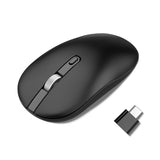 1 x RAW Customer Returns cimetech Wireless Mouse 2.4GHz Quiet Wireless Mouse Ergonomic with USB C Receiver 3 DPI Adjustable Computer Mouse Wireless PC USB Mouse Wireless for Windows XP, Vista, 7, 8, 8.1, 10, Linux and Mac OS - RRP €12.99