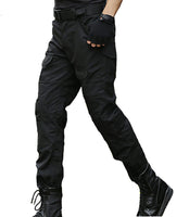 1 x RAW Customer Returns JOYASUS Paintball BDU Tactical Pants Airsoft Pants Multi-Pocket Duty Pants with Knee Pads XXL, Black - RRP €46.33