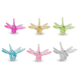 6 x RAW Customer Returns KINGLAKE 30pcs orchid clips dragonfly shape garden plant clips flower clips plant clips plastic plant clips for supporting orchids climbing plants-6 colors - RRP €54.36