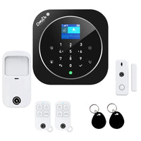 1 x RAW Customer Returns Wireless Home Alarm System, WIFI, GSM, Dadvu DV-2AT Kit, Telephone Dialer, 100 Zones, DadVu App Smart Life - tuya , Compatible with Google Home and Alexa - RRP €110.17