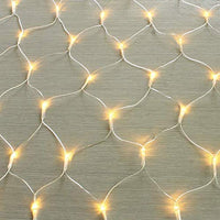 1 x RAW Customer Returns 100 160 240 320 LED light net light curtain fairy lights warm white decorative light indoor and outdoor Christmas wedding with plug gresonic 240LED, flashing modes with app control  - RRP €10.58