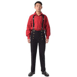 1 x RAW Customer Returns BPURB Men s Victorian Trousers Cosplay Costume Vintage Steampunk Gothic Punk Trousers - RRP €40.0