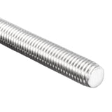 2 x RAW Customer Returns sourcing map M10 x 500mm Fully Threaded Rod Threaded Rod Threaded Bolt Threaded Rod 304 Stainless Steel Right Hand Thread Silver Tone - RRP €47.38