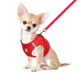 1 x RAW Customer Returns FEimaX Dog Harness with Leash for Small Medium Dogs Cats Soft Mesh Puppy Harness Breathable Chest Harness Adjustable Reflective No Pull Vest Chihuahua Cat - RRP €13.87