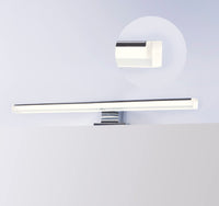 1 x RAW Customer Returns DILUMEN mirror lamp bathroom, super bright mirror light bathroom 10w 1100lm 40cm, elegant bathroom light, mirror cabinet lighting 230v IP44 mirror lamp bathroom, natural white 4000K CRI 90 bathroom mirror light - RRP €27.99