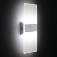 1 x RAW Customer Returns ChangM LED Wall Light Indoor 12W Modern Lamp Wall Sconce Cold White Lighting Indoor Wall Lamps Acrylic Wall Lights for Living Room Bedroom Staircase Hallway - RRP €18.83