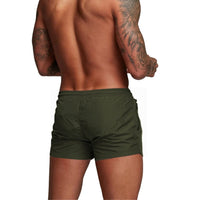 1 x RAW Customer Returns Donason Swim Trunks Men Quick-drying Swim Shorts for Men Sports Shorts Running Shorts Men Sport Shorts Swimming Trunks with Mesh Lining and Zipper Pockets - RRP €19.99