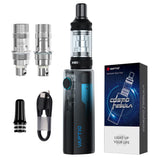 1 x RAW Customer Returns VAPTIO Cosmo Nebula Kit 25W Electronic Cigarette 1500mAh Battery, Starter Kit with 2.0ml Cosmo Nebula Tank, 2pcs Cosmo Coil 1.6ohm 0.7ohm, No E-Liquid No Nicotine Blue  - RRP €32.99