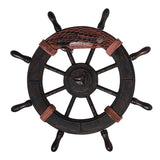 1 x RAW Customer Returns Garneck Nautical Wheels Wall Decor Wooden Boat Rudder Beach Boat Steering Wheel Home Decoration Assorted Colors  - RRP €34.93