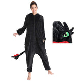 2 x RAW Customer Returns Yearsahrk Toothless Onesie Adult Dragon Onesie Pajamas Toothless Costume Animal Winter Sleepwear Dinosaur Onesie Christmas Costume Gifts - RRP €78.62