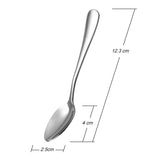 1 x RAW Customer Returns Anpro set of 10 small coffee spoons, for espresso, stainless steel, 12 x 2.5 x 4 cm - RRP €20.4