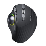 1 x RAW Customer Returns ProtoArc EM01 Bluetooth Trackball Mouse Wireless, RGB 2.4GHz Rechargeable Ergonomic Mouse, 5 DPI Adjustable, Thumb Control, Adjustable Angle, for PC, iPad, Mac, Windows - RRP €59.48