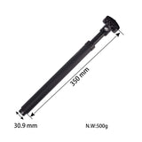 1 x RAW Customer Returns BESNIN Hydraulic Seatpost 30.9 350mm Bicycle Seat Post for Mountain Bike, Road Bike, BMX. - RRP €39.99