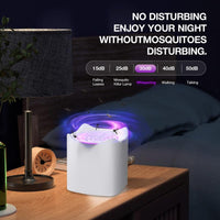 1 x RAW Customer Returns Insect killer, USB electric fly trap, mosquito trap mosquito lamp, mosquito killer lamp with light, fruit fly trap for kitchen indoor outdoor - RRP €16.13