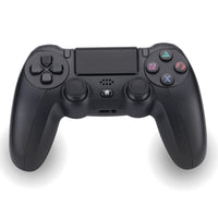 1 x RAW Customer Returns NK Wireless Controller for PS4 PS3 PC Mobile - Wireless Controller with Vibration, 6-Axis Detection Function, LED Light, Touch Panel, Headphone Jack, Includes Charging Cable - Black - RRP €22.0